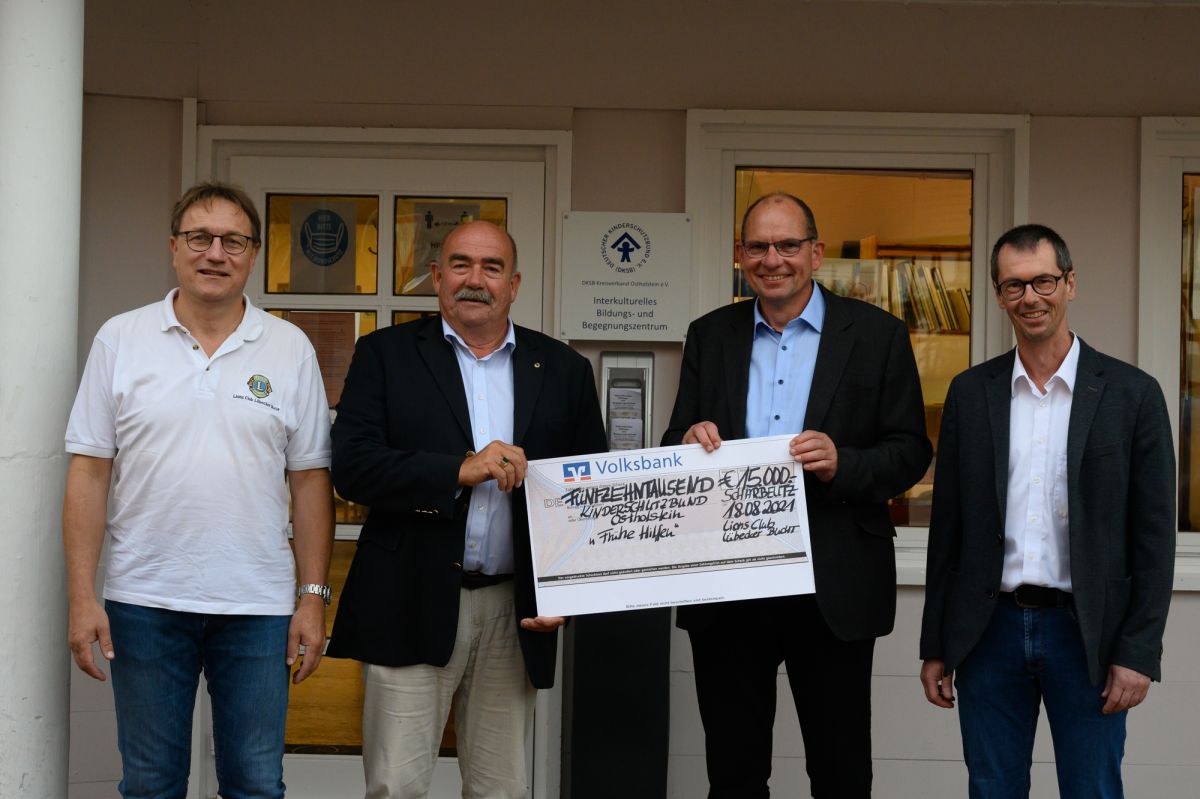 Lions Spende an den Kinderschutzbund